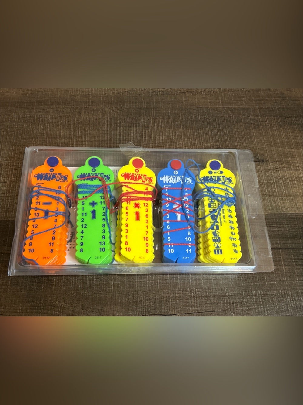 WRAP-UPS Basic Math Kit Set of 5 Math Learning School Hands-on Practice w/Discs - Picture 15 of 15